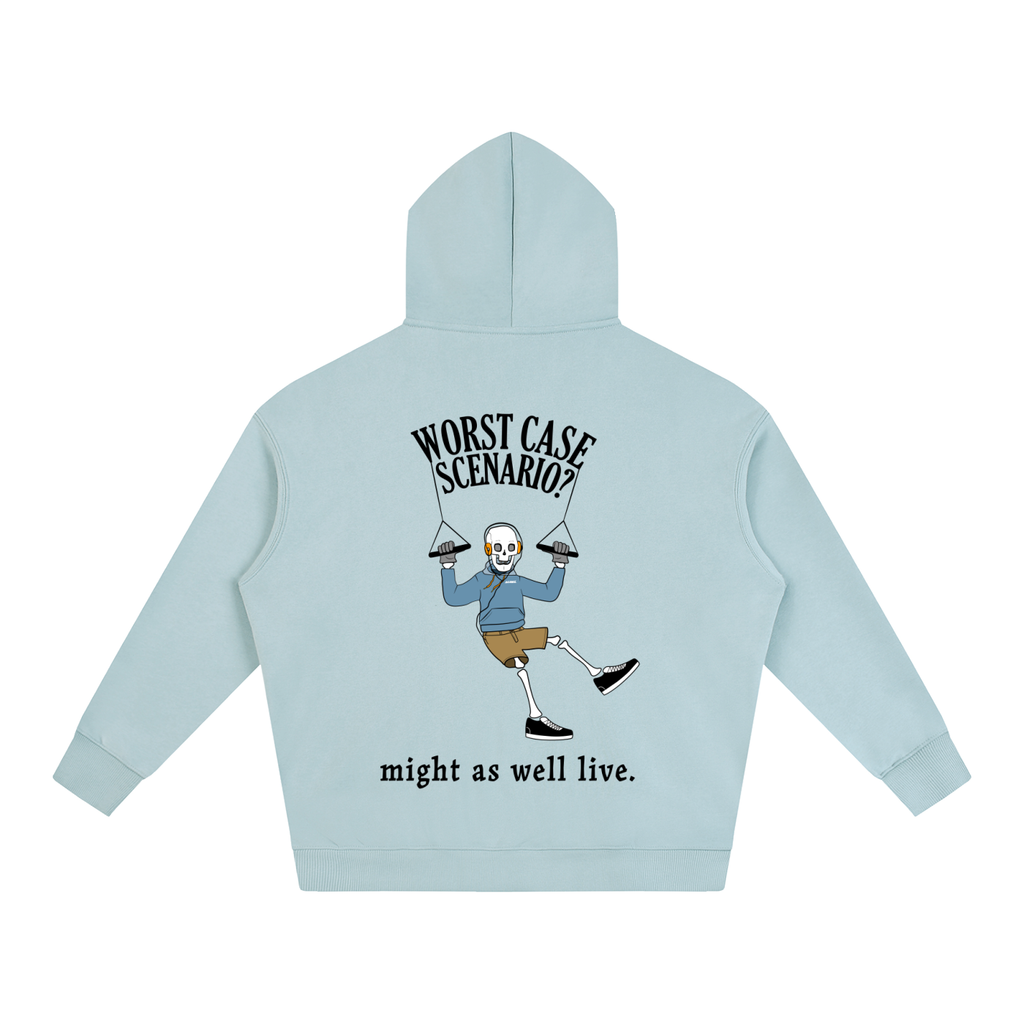 Oversize "Worst Case Scenario" Hoodie