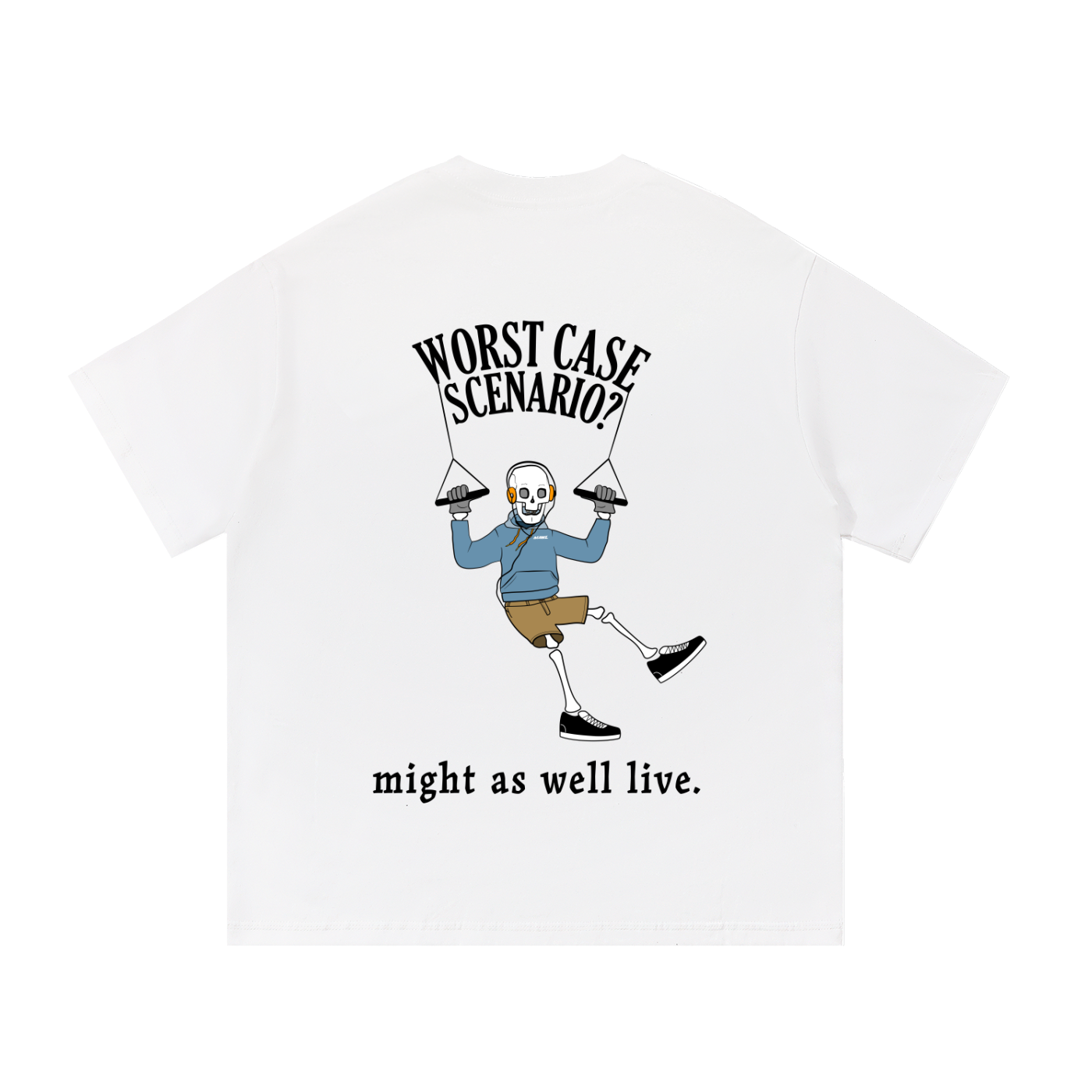 Cotton "Worst Case Scenario" Tee