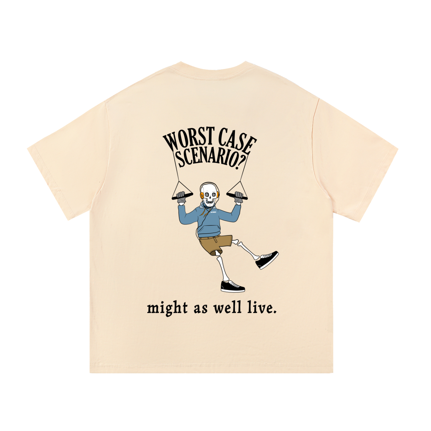 Cotton "Worst Case Scenario" Tee