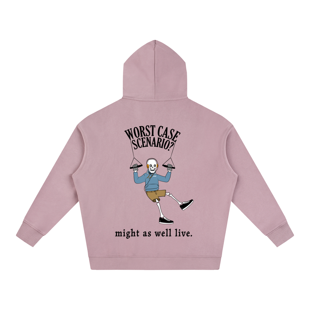 Oversize "Worst Case Scenario" Hoodie