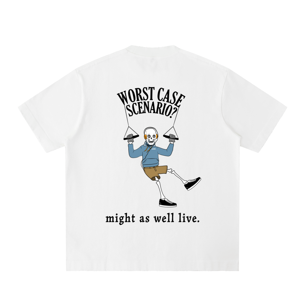 Premium Washed "Worst Case Scenario?" Tee