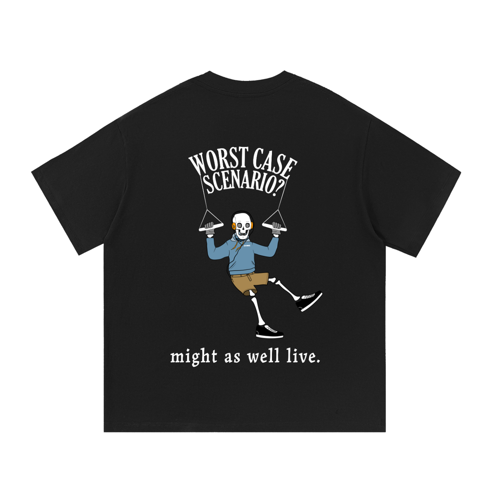 Cotton "Worst Case Scenario" Tee