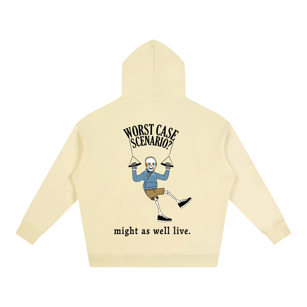 Oversize "Worst Case Scenario" Hoodie