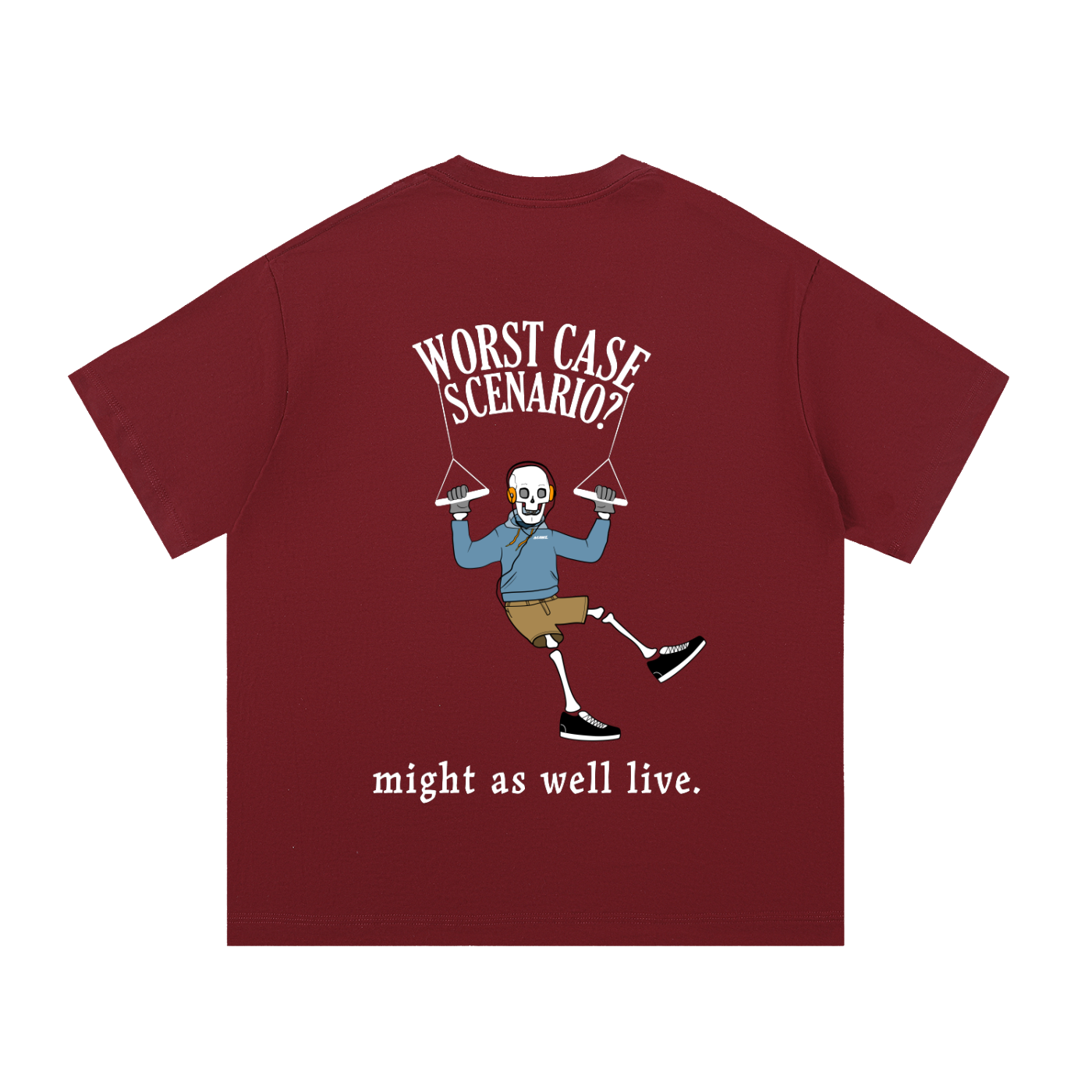 Cotton "Worst Case Scenario" Tee